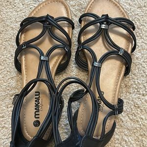 Black sandals